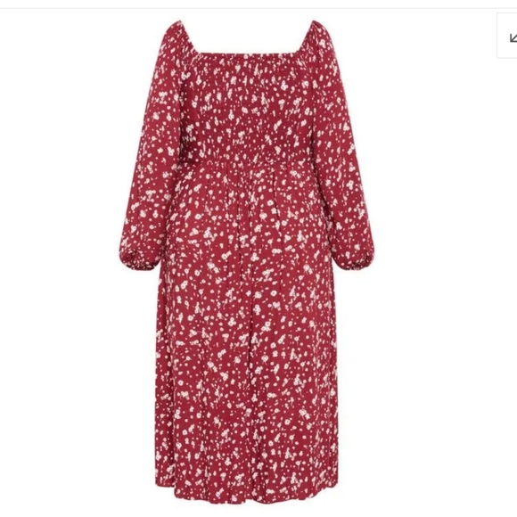NWT City Chic Floral Jessie Dress In Retro Ditsie Size 20W/2X - Picture 4 of 10
